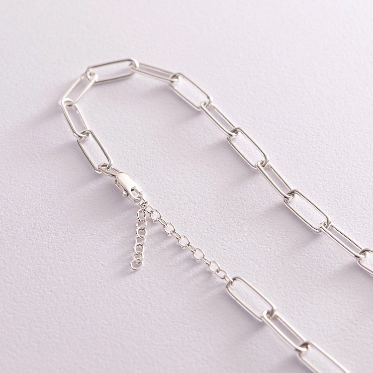 Срібне кольє "Аврора" 181196 від ювелірного магазину Онікс - 11