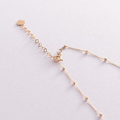 Золоте кольє "Елла" з фіанітами кол02090 №5