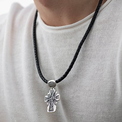 Православный крест "Распятие. Икона Божией Матери "Державная" 131561 №2