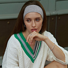 Золотий браслет "Clarice" з доріжкою каменів б05558 от ювелирного магазина Оникс - 5