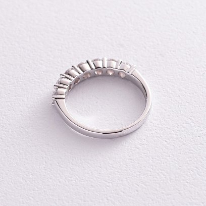 Золота каблучка з діамантами кб0373nl №4