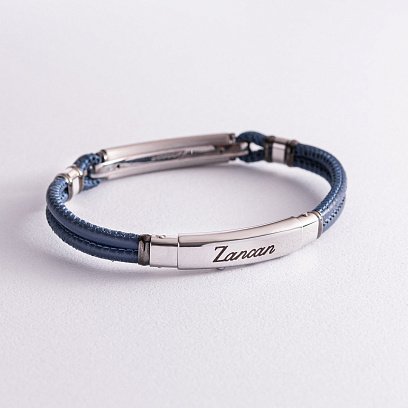 Чоловічий браслет ZANCAN ESB179-BL №4