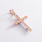 Золотой православный крест "Спаси и Сохрани" 250082 от ювелирного магазина Оникс - 1