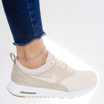 Серебряный браслет на ногу 141352 №4