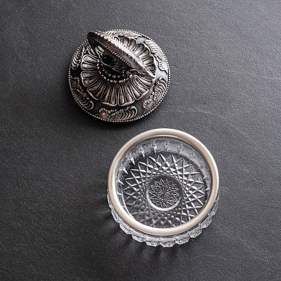 Срібна фігура з осетром ручної роботи 23124 №2