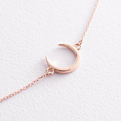 Браслет "Лунница" в красном золоте б05089 №3