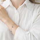 Срібний браслет "Око Фатіми" (емаль) 141262 от ювелирного магазина Оникс - 3