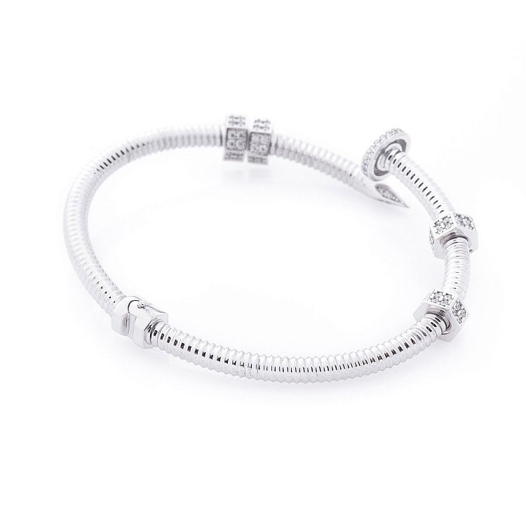 Золотий браслет "Цвях" б04127 від ювелірного магазину Онікс - 1