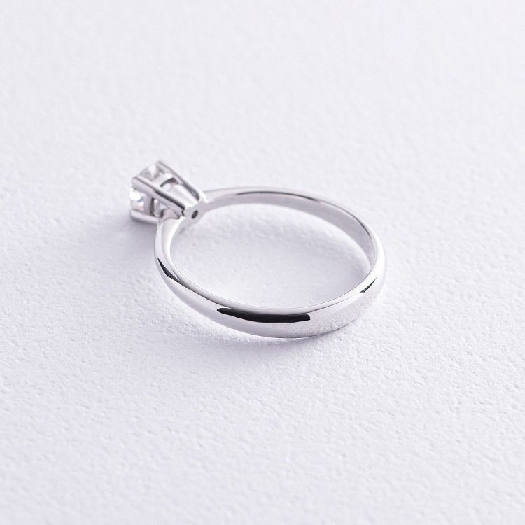 Помолвочное золотое кольцо с бриллиантом 220341121 от ювелирного магазина Оникс - 3