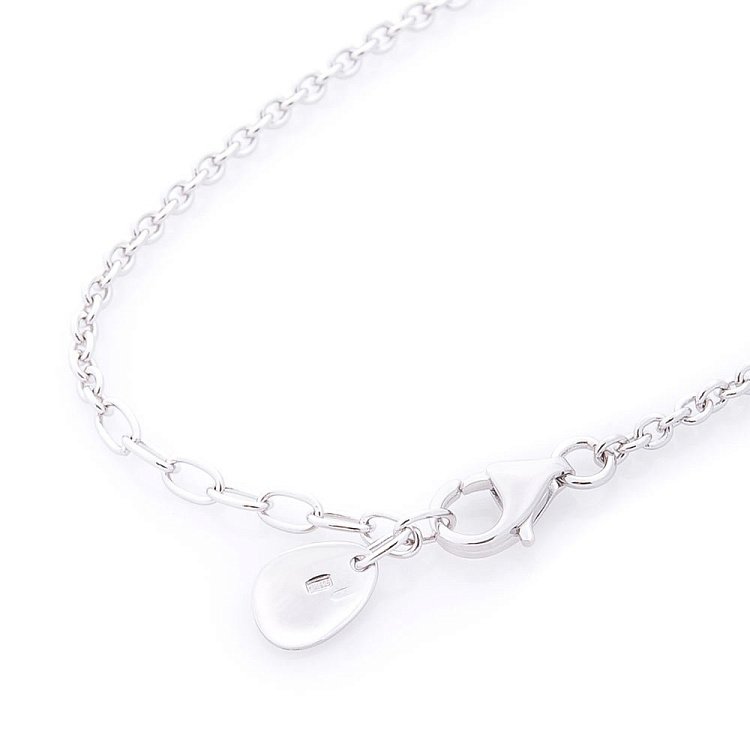 Серебряное колье с ониксом 18677 от ювелирного магазина Оникс - 1