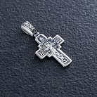 Серебряный крест "Распятие. Апостол Андрей Первозванный" 133081 от ювелирного магазина Оникс