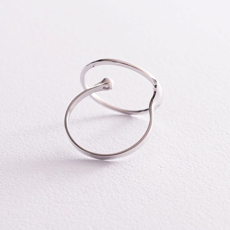 Золота каблучка "Грейс" з діамантом 101-10077 від ювелірного магазину Онікс - 2