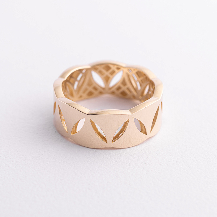 Кольцо "Lilia" в желтом золоте к08378 от ювелирного магазина Оникс