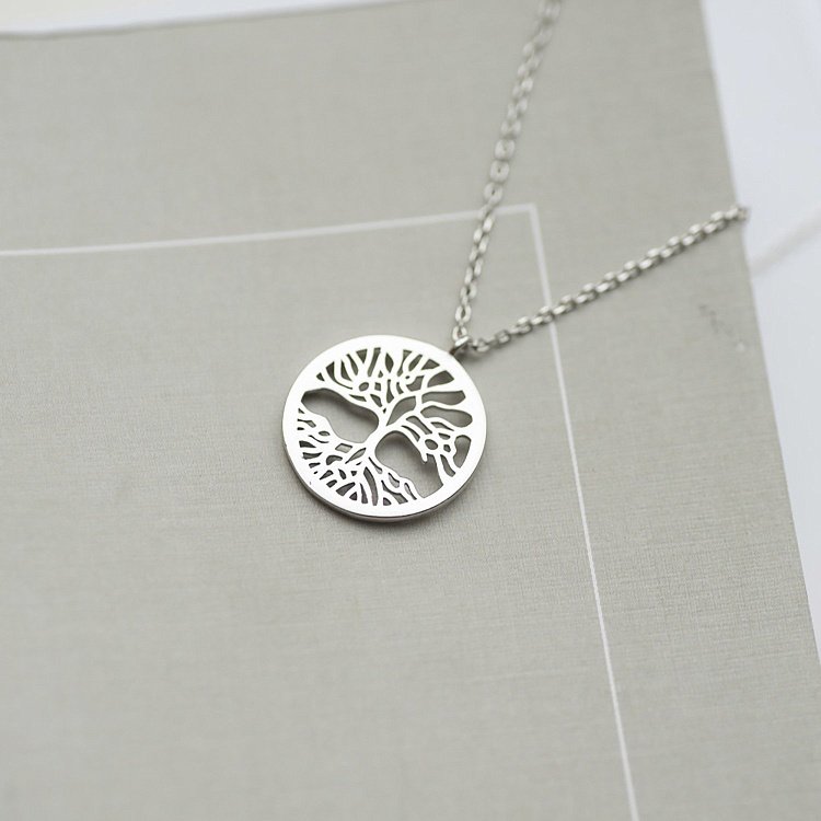 Срібне кольє "Древо життя" 18644 від ювелірного магазину Онікс - 10