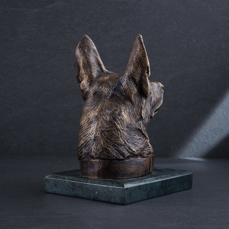 Бронзова шкатулка ручної роботи "Вірний друг" сер00029д від ювелірного магазину Онікс - 1