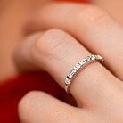 Золотое кольцо с бриллиантами кб0548sm от ювелирного магазина Оникс - 4