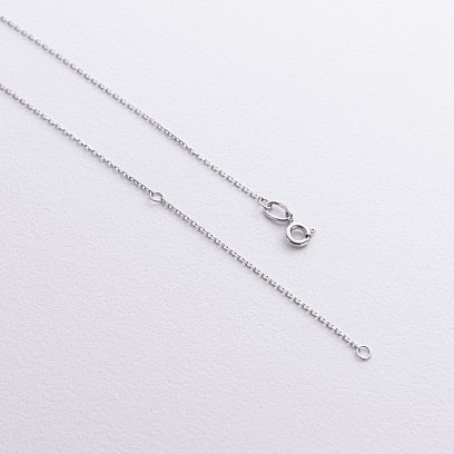 Золотое колье "Цветок" с бриллиантами 739641121 №6