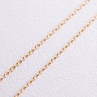 Золотая цепочка Якорное плетение (1 мм) ц00235-1 от ювелирного магазина Оникс - 3