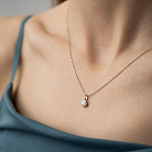 Золотая подвеска c бриллиантами пб0379cha от ювелирного магазина Оникс - 3