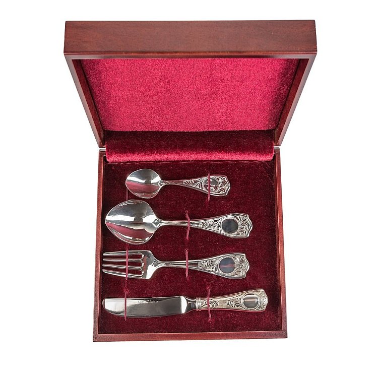 Набор столовый на 1 персону н73010 от ювелирного магазина Оникс