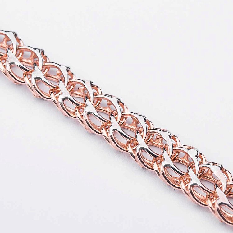 Золотой браслет б00371 от ювелирного магазина Оникс - 1