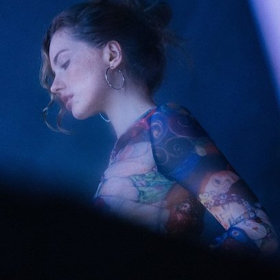 Сережки - кільця в сріблі 122567 №7