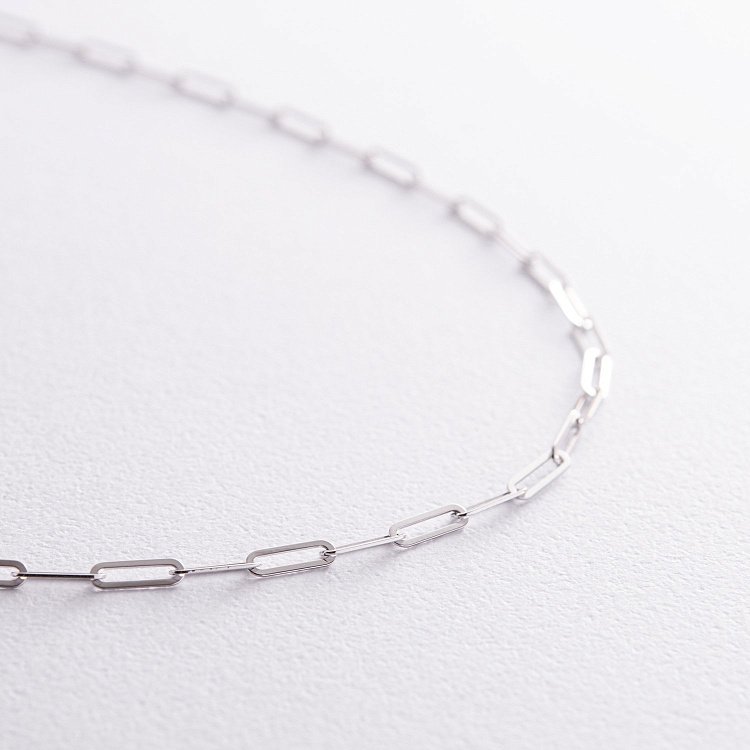 Кольє "Ванесса" mini в білому золоті кол02393 від ювелірного магазину Онікс - 4