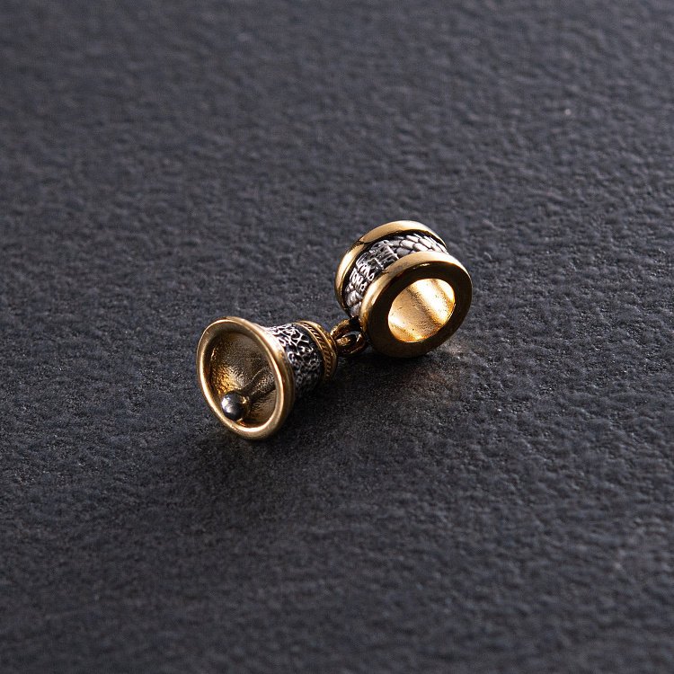 Срібний шарм "Дзвіночок" 132348 від ювелірного магазину Онікс