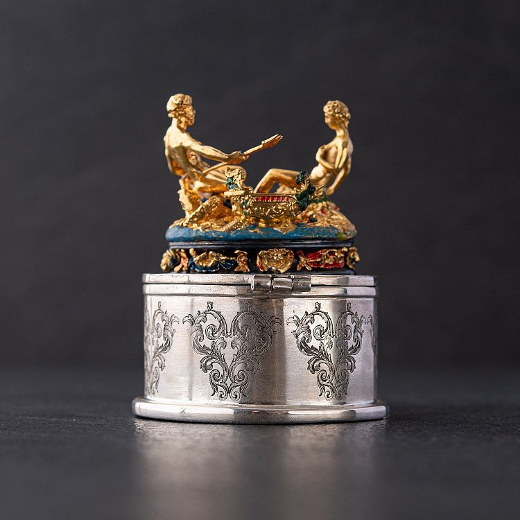 Серебряная фигура ручной работы "Сальера" Бенвенуто Челлини 23157ф от ювелирного магазина Оникс - 1