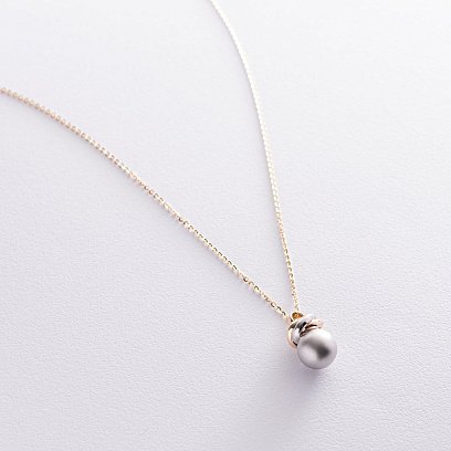 Золотое колье "Шар" кол01304