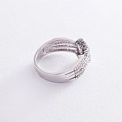 Золотое кольцо с бриллиантами к537 от ювелирного магазина Оникс - 2