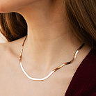 Колье "Наоми" в красном золоте (снейк) ц00514-4,0 от ювелирного магазина Оникс - 5