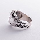 Чоловічий срібний перстень "Воїн" 420 от ювелирного магазина Оникс - 12