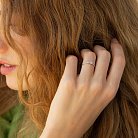Помолвочное кольцо с бриллиантами (белое золото) 234741121 от ювелирного магазина Оникс - 1