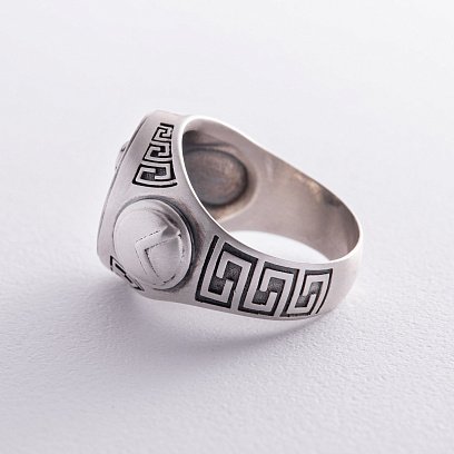 Чоловічий срібний перстень "Воїн" 420 №13