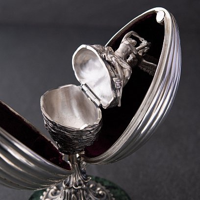 Серебряная фигура ручной работы 23167 №5