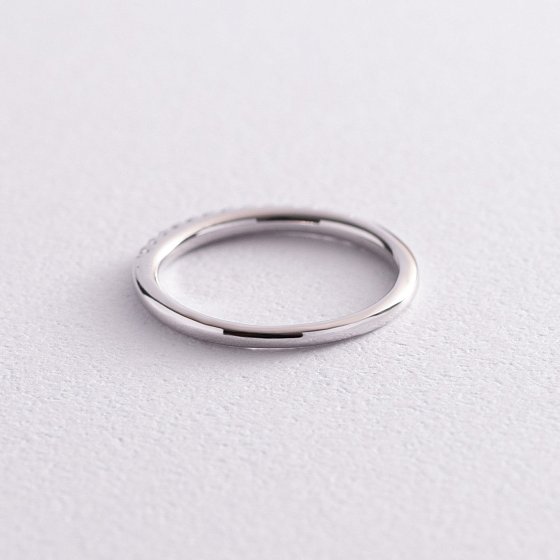 Золота каблучка з діамантами кб0371nl №5