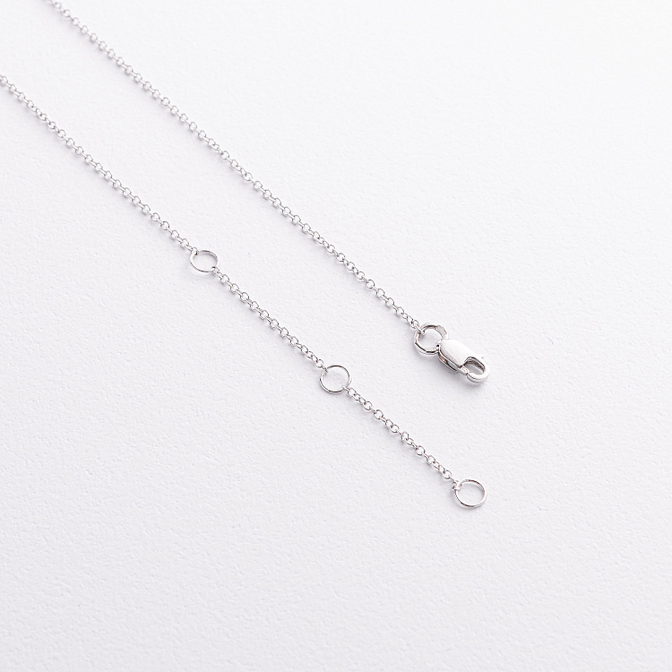 Золотое колье "Клевер" с бриллиантами колб0155lg от ювелирного магазина Оникс - 2