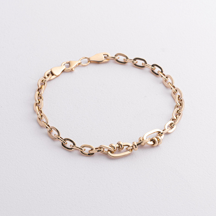 Браслет "Bianca" у жовтому золоті б05774 від ювелірного магазину Онікс