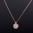 Золоте кольє з фіанітами кол00732 от ювелирного магазина Оникс - 1