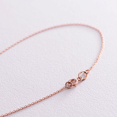 Кольє "Конюшина" в червоному золоті кол01986 №5