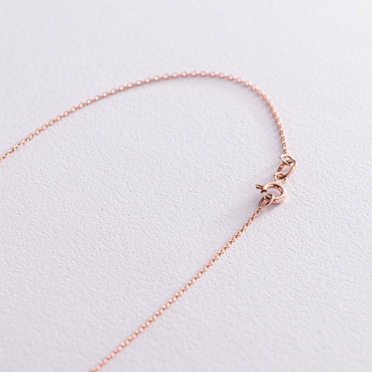 Колье "Шарик" в красном золоте кол01983 от ювелирного магазина Оникс - 4