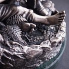 Серебряная фигура ручной работы "Козак" сер00071к от ювелирного магазина Оникс - 4