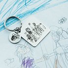 Брелок с гравировкой "Рисунок Вашего ребенка" detris от ювелирного магазина Оникс - 5