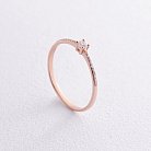 Помолвочное золотое кольцо с бриллиантами 227592421 от ювелирного магазина Оникс