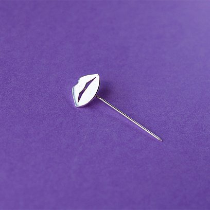 Медицинский значок "Губки" в серебре 20048 №6