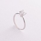Помолвочное золотое кольцо с бриллиантом 229501121 от ювелирного магазина Оникс