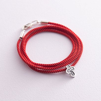 Срібний хрестик (чорніння) 131730