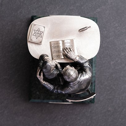 Срібна фігура ручної роботи 23104 №6