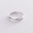 Серебряное кольцо для гравировки 112591 от ювелирного магазина Оникс - 3